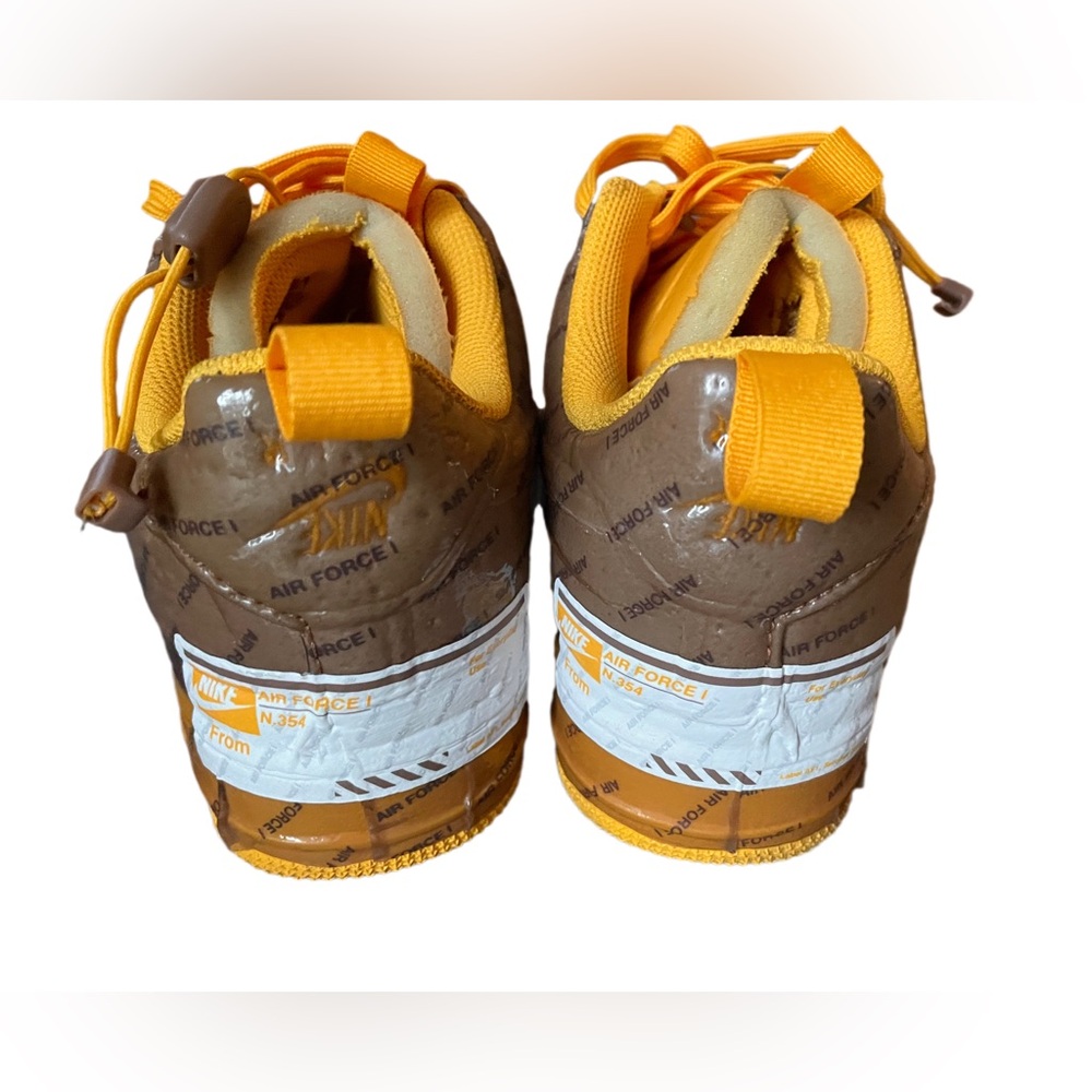 2021 Nike Air Force 1 Low Experimental
'Parcel Service' Sneakers Archaeo Brown - Picture 6 of 8